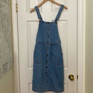 Brand new with tags Vero Moda overall denim dress in s8